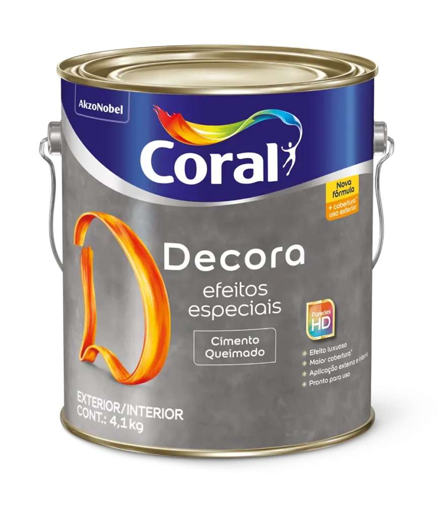 Coral Decora Cimento Queimado Galao