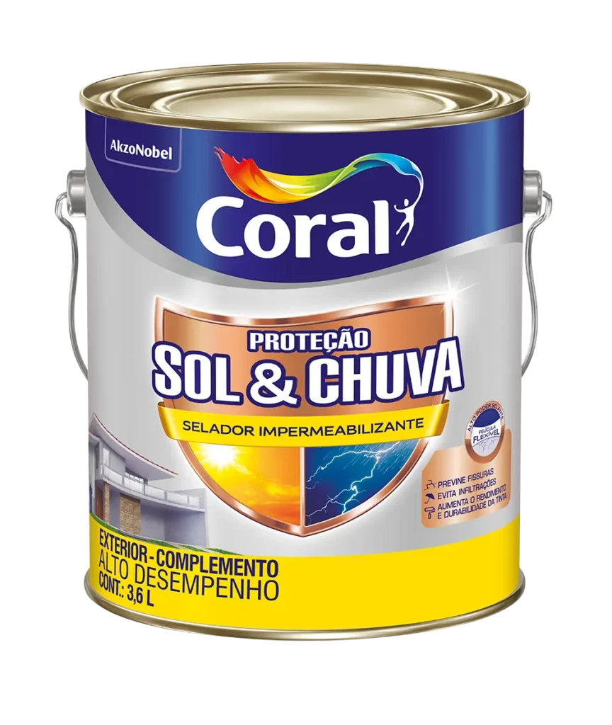Coral Sol & Chuva Selador Galao